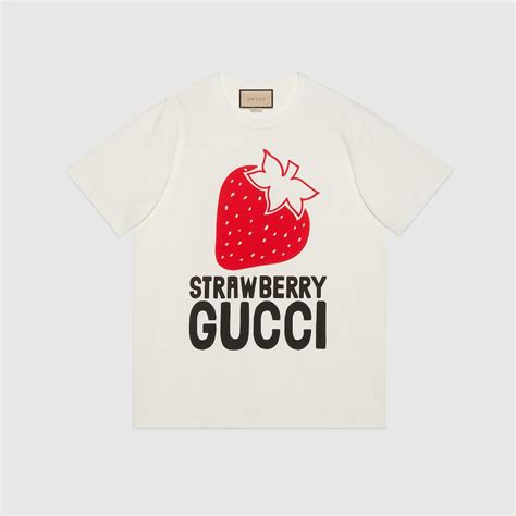 strawberry gucci shirt|Gucci strawberry collection.